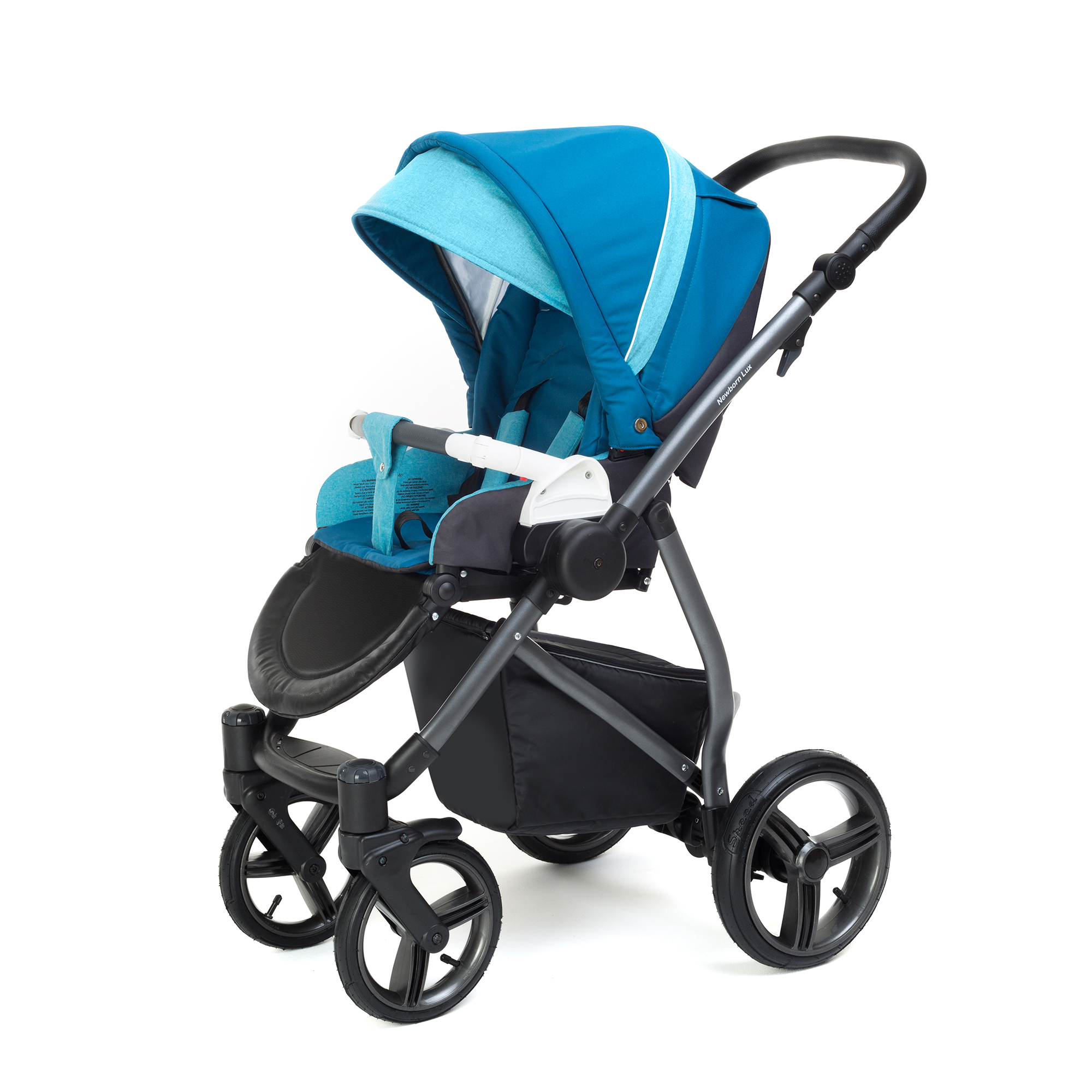 Прогулочная коляска Esspero Grand Newborn Lux (шасси Graphite) Breeze