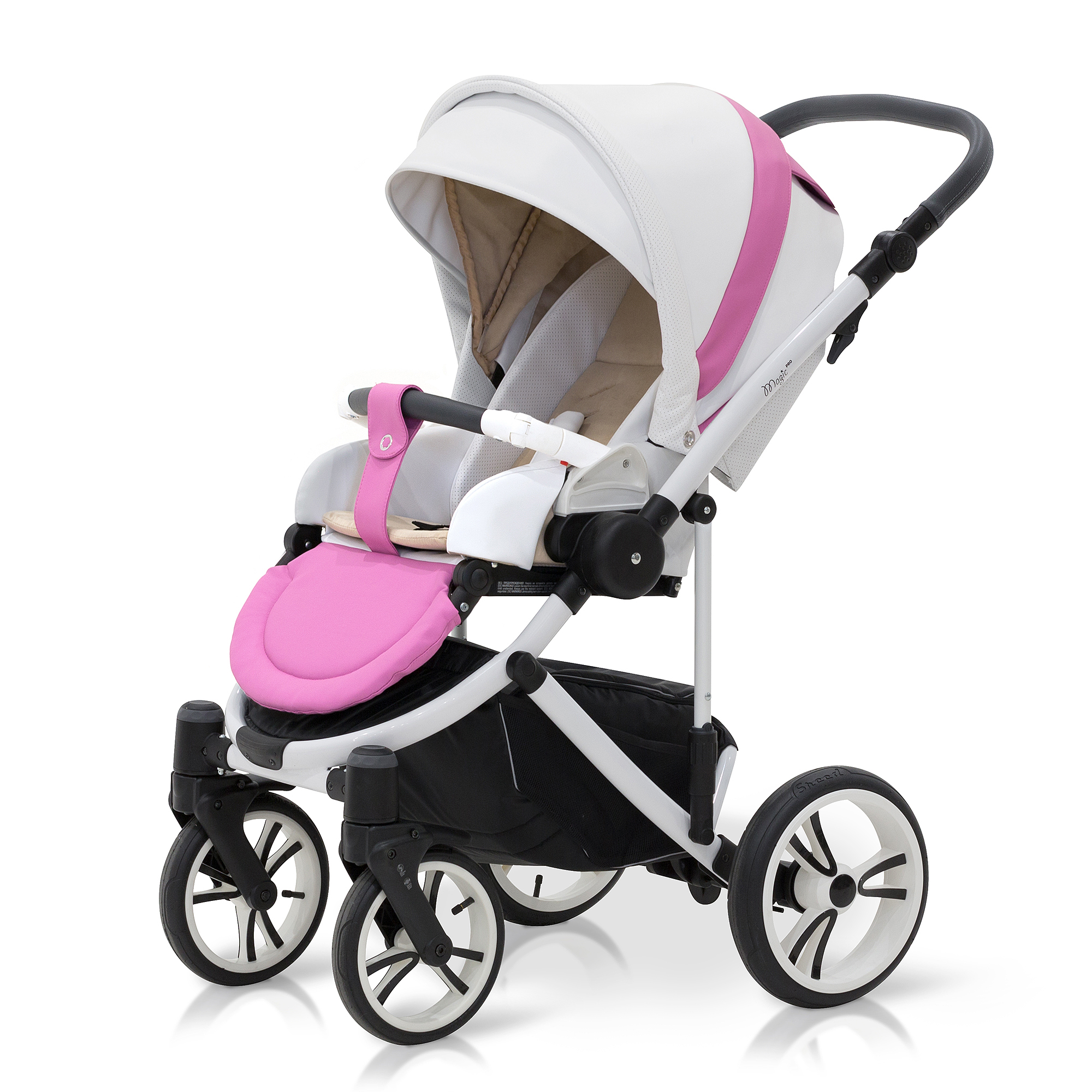 Прогулочная коляска Esspero LE Alesund (шасси White) Pink