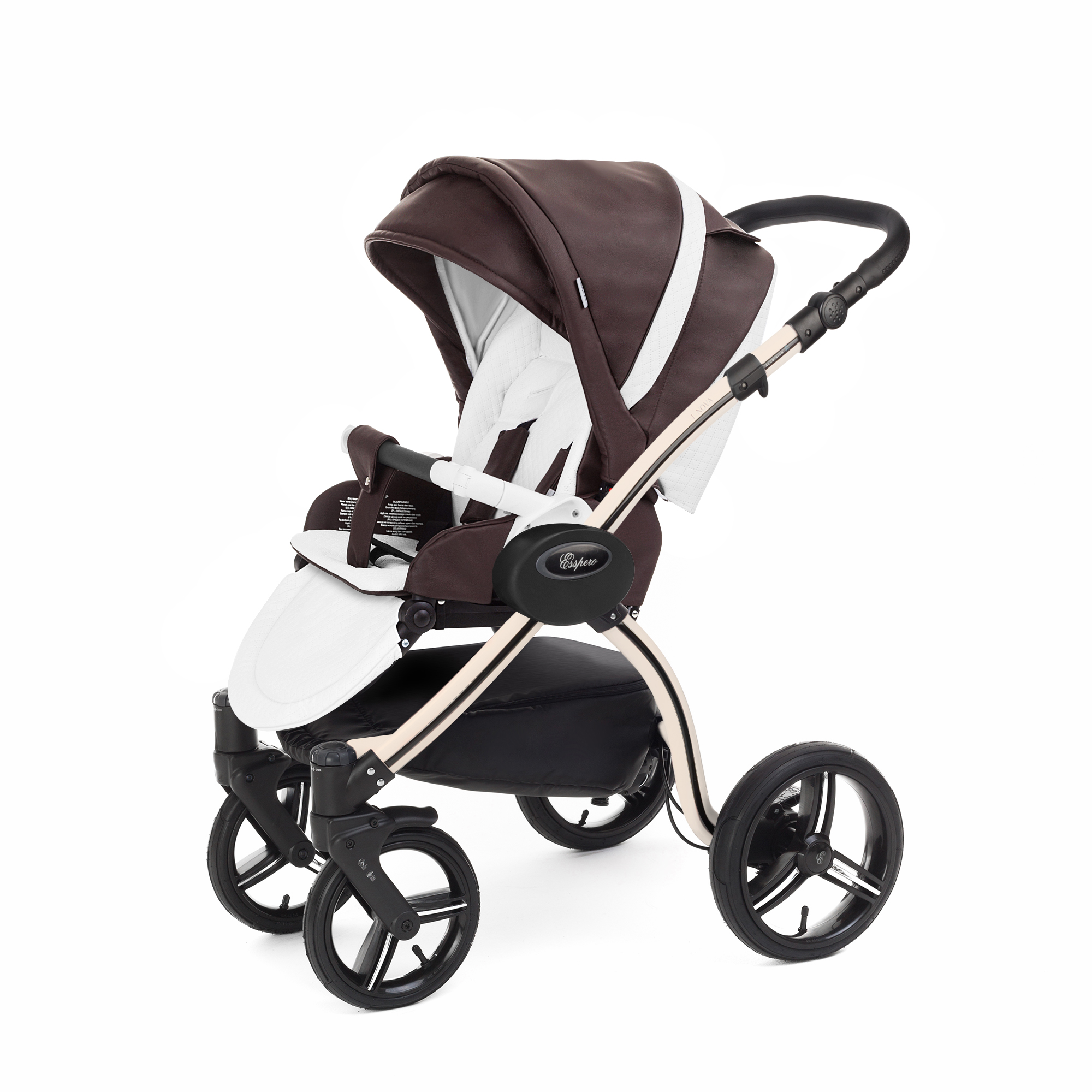 Прогулочная коляска Esspero Grand I-Nova (шасси Beige) Nappa Brown