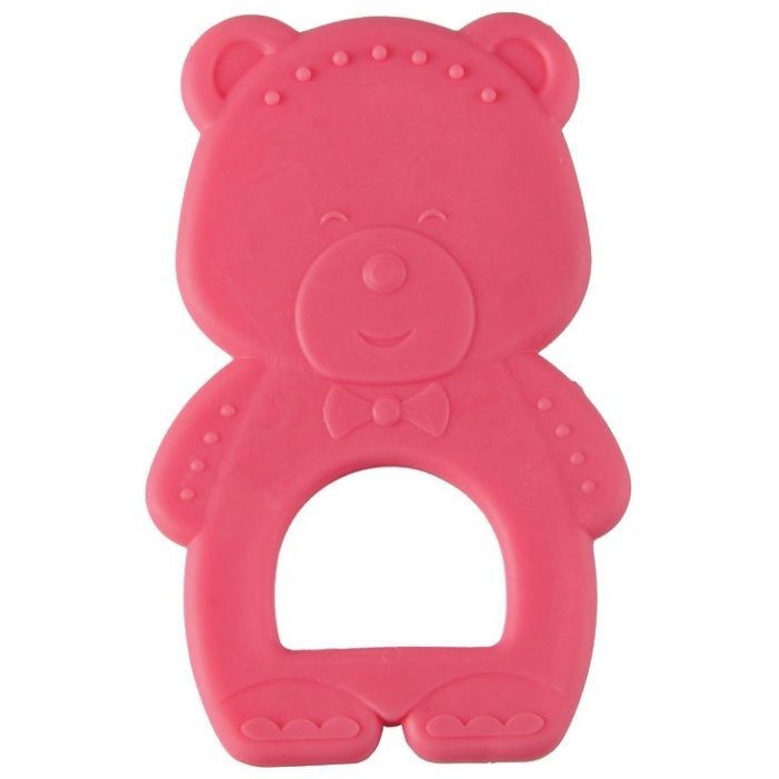Прорезыватель силиконовый Happy Baby 20026 red