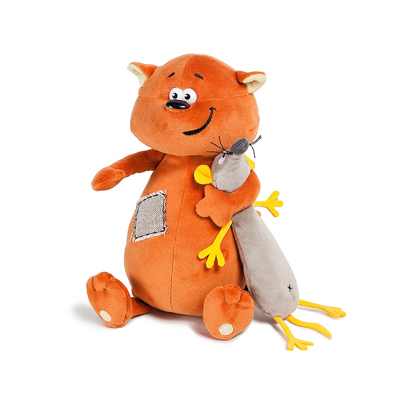 Мягкая игрушка Maxi Toys ДУRАШКИ Котэ & Mouse, 25 см
