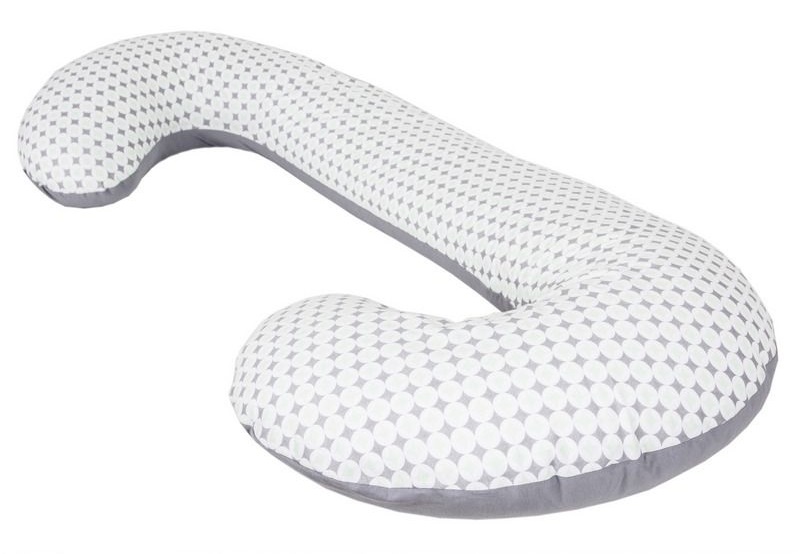 Подушка для кормления Ceba Baby Physio Duo трикотажная Diamonds Circles