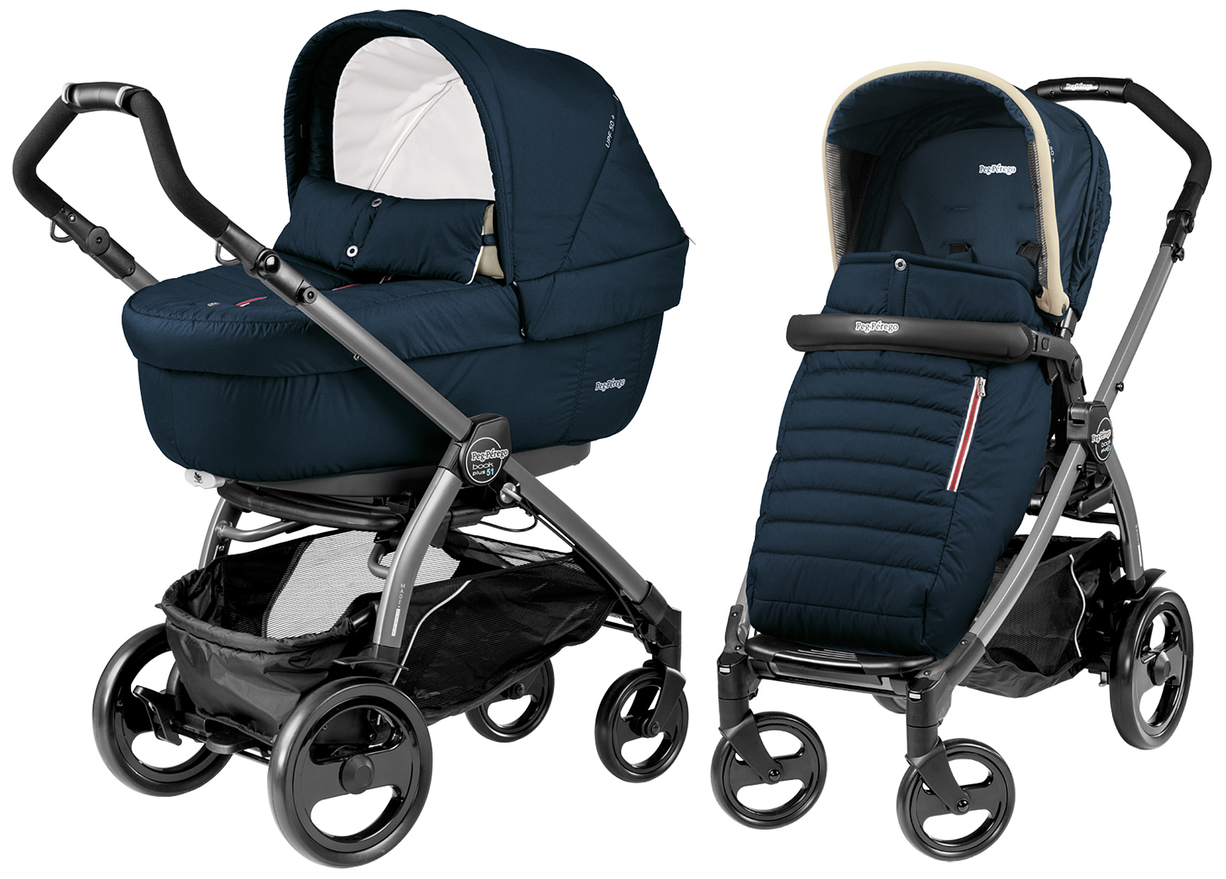 peg perego коляска как разложить