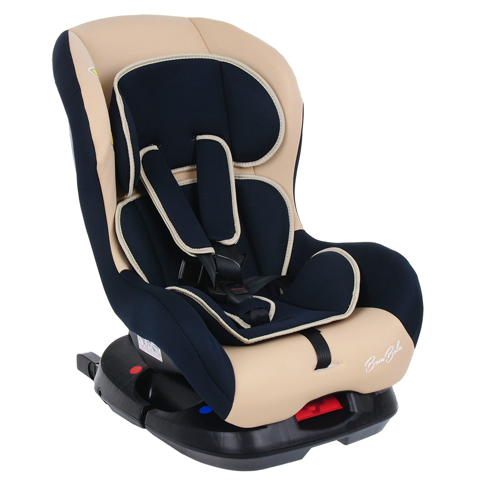Автокресло Bambola Bambino Isofix Бежевый/Т.Синий