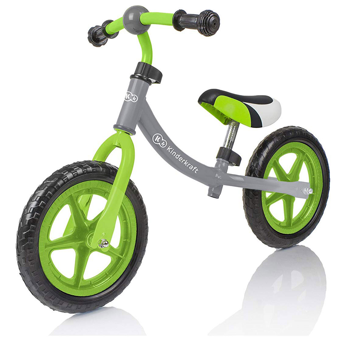 Беговел KinderKraft 2 way green