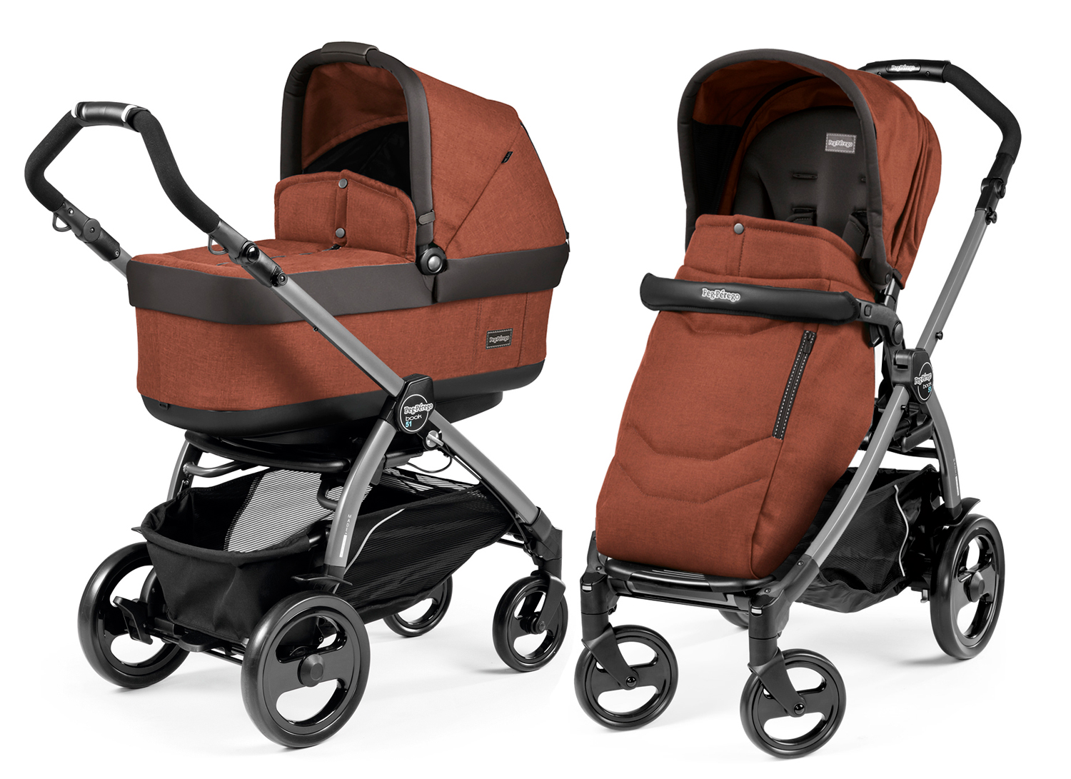 Peg-Perego Book 51 Modular POP UP Terracotta