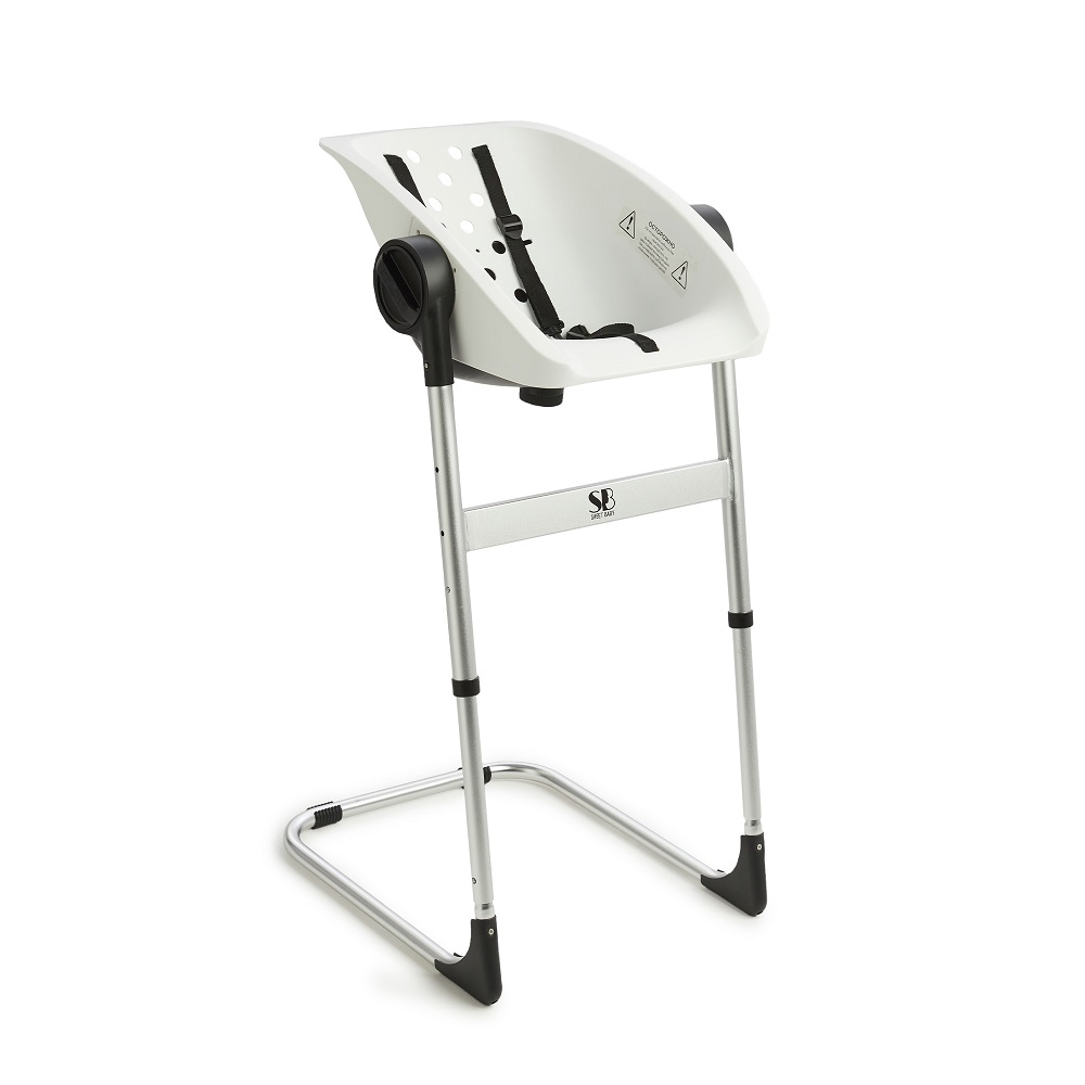Ванночка - стульчик для купания Sweet Baby 2в1 Charli Chair White