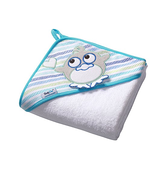 Полотенце BabyOno Soft (76x76 см) Белый