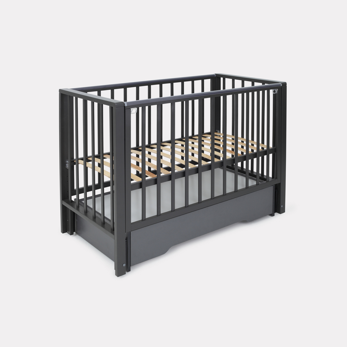 Детская кроватка RANT BERGEN маятник 120*60 Moon Grey