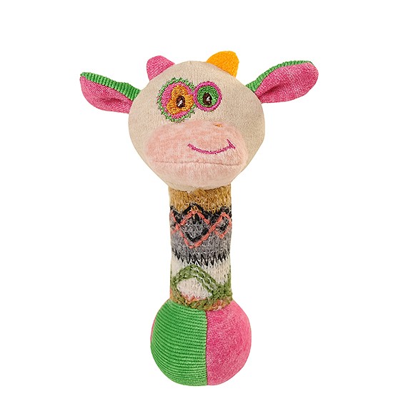 Игрушка пищалка BabyOno Маленькая Коровка