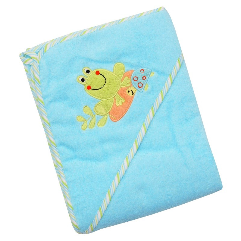 Полотенце Baby Mix (100*100см) Frog (голубое)