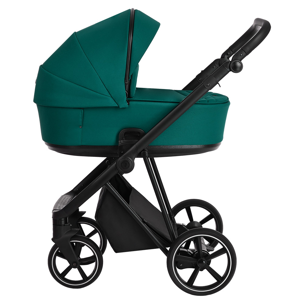 Коляска 2 в 1 Roan Sol Deep Laket/Black/руч.Черный