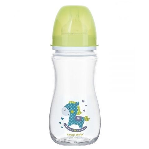 Бутылочка Canpol EasyStart Toys шир. горл., антикол., 300 мл, 12+, арт. 35/222