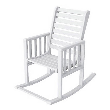 Кресло-качалка Fiorellino Chadle White