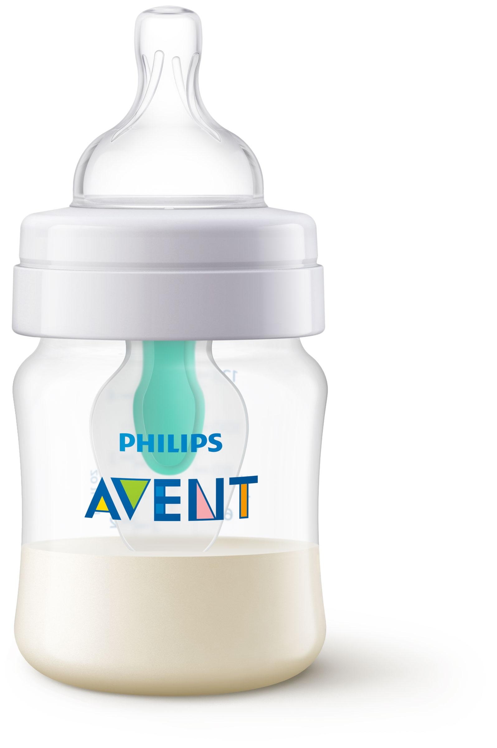 Бутылочка с клапаном Avent AirFree Серия Anti-colic, 125мл, 0 мес+ SCF810/14