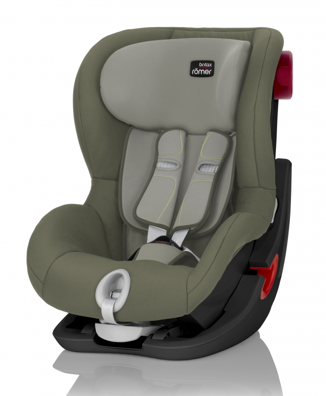 Автокресло Britax Römer King II Black Series Olive Green Trendline