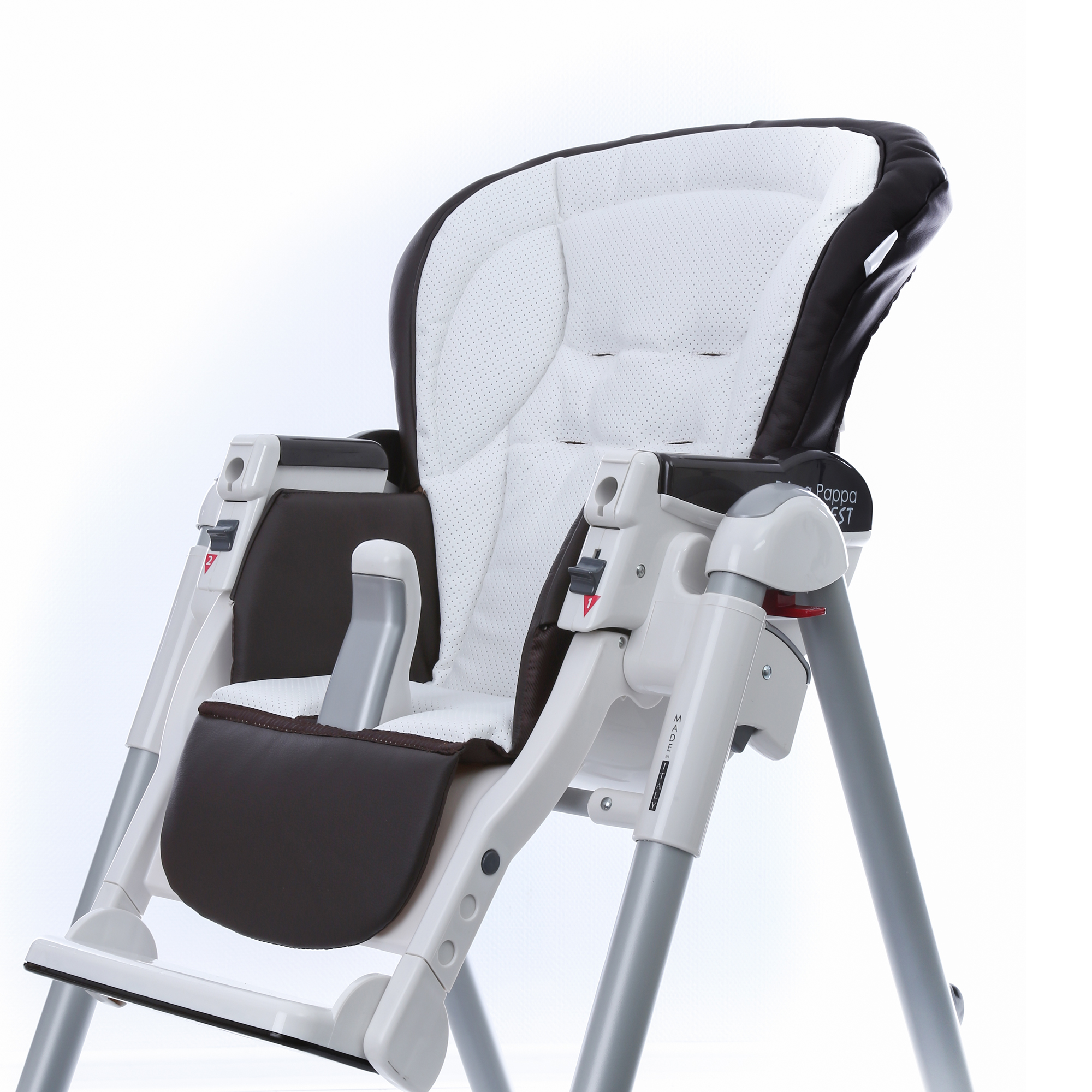 Чехол сидения Esspero Sport к стульчику для кормления Peg-Perego Best Brown/White