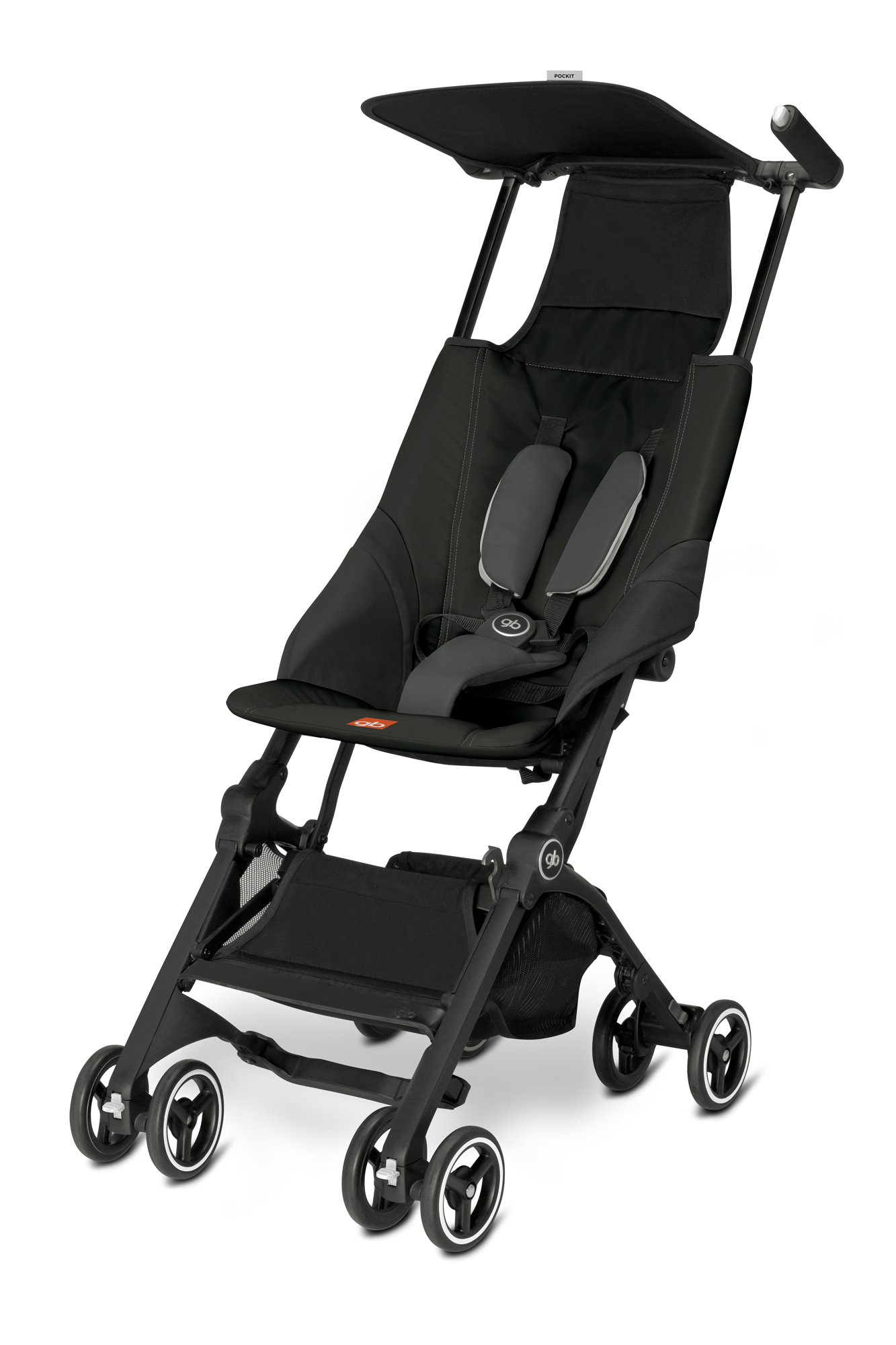 Прогулочная коляска GB Pockit Monument Black