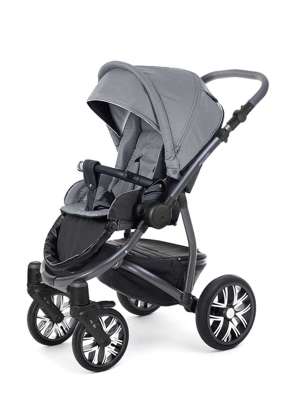 Прогулочная коляска Esspero Discovery Alu (шасси Graphite) Grey
