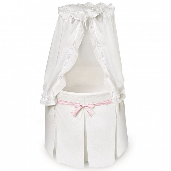 Колыбель Giovanni Solo White/Pink