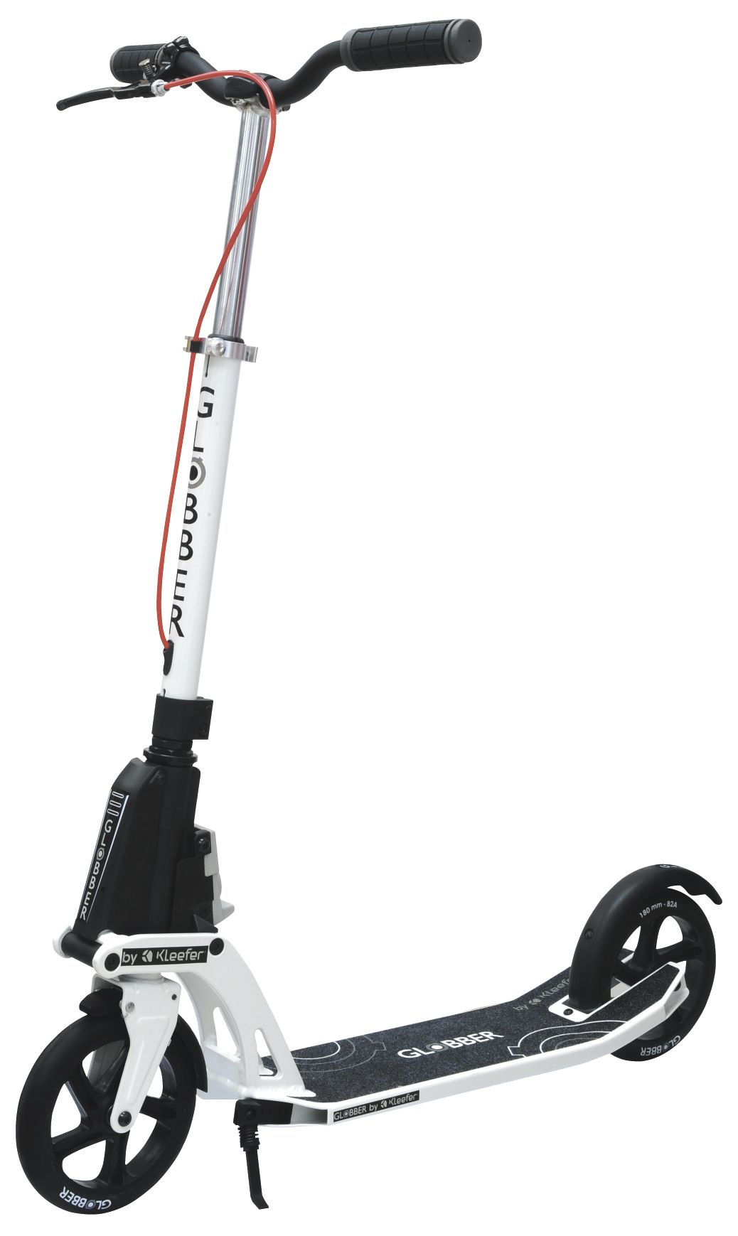 Самокат Globber ONE K ACTIVE 18.0 с тормозом Белый