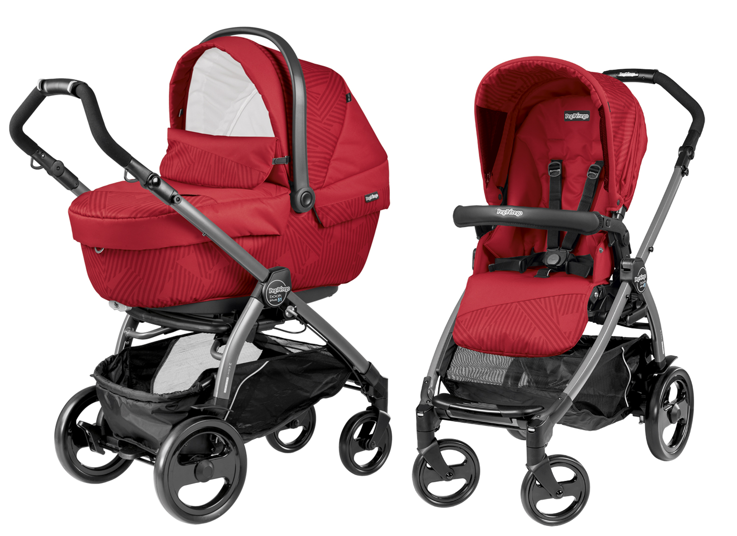 Peg-Perego Book Plus 51 Modular Geo Red