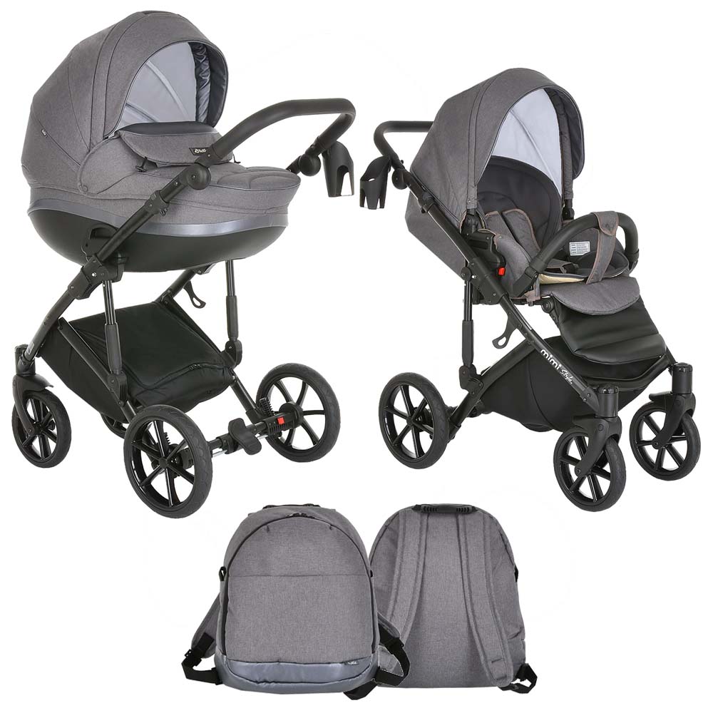 Коляска 2 в 1 Tutis Mimi Style (2021) Moonstone