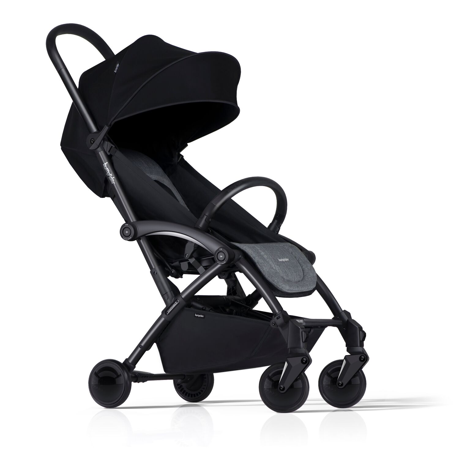 Прогулочная коляска Bumprider Connect Black/Grey Melange 51284-79