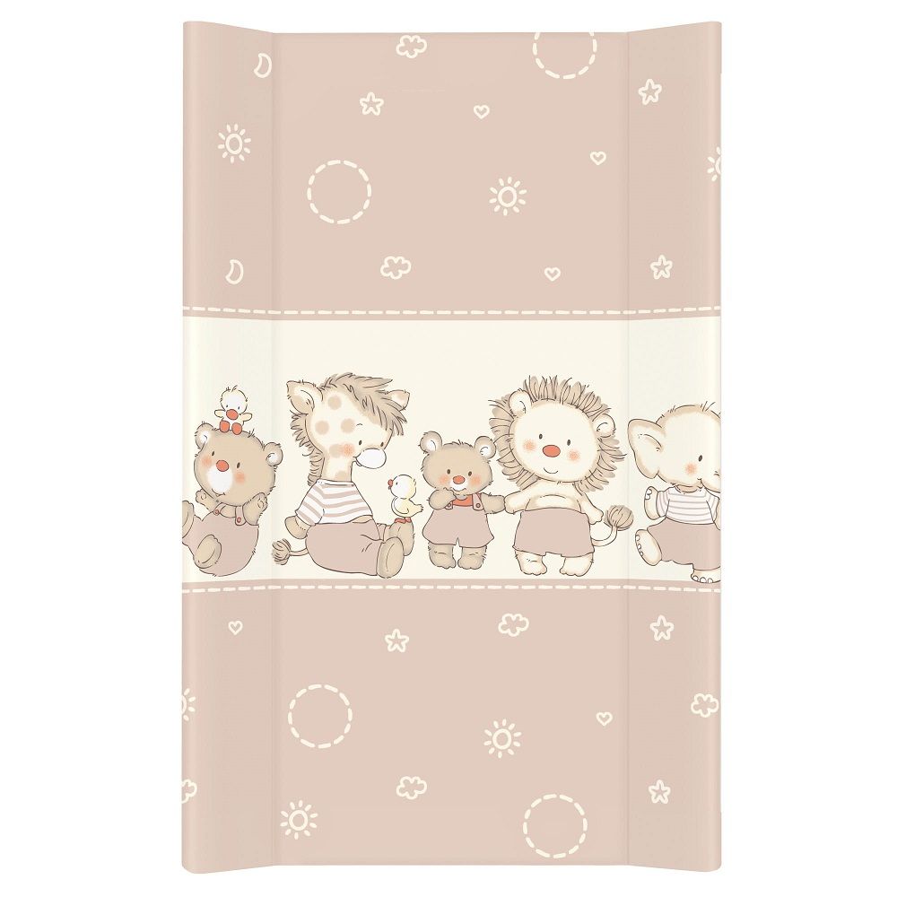 Пеленальный матрасик Ceba Baby Comfort 80 см без изголовья на кровать 125x65 см W-212 Ducklings brown