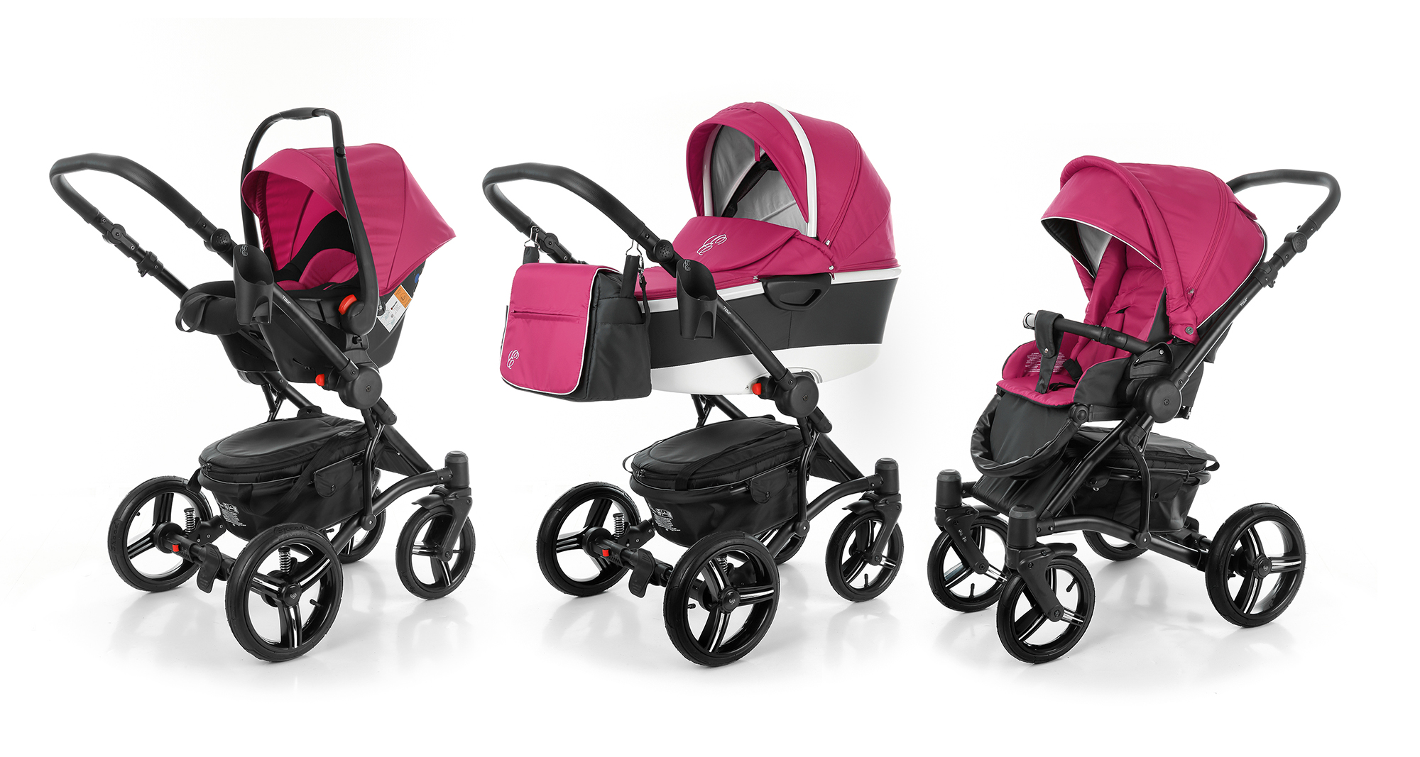 Коляска 3 в 1 Esspero Tour Alu (шасси Black) Camellia