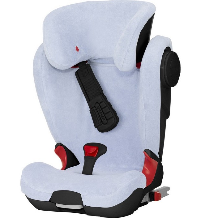 Летний чехол для автокресла Britax Römer Kidfix2 голубой