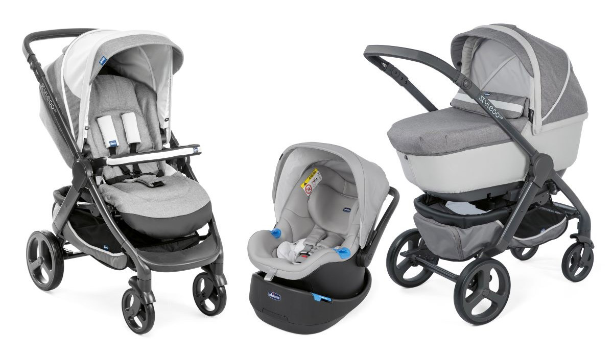 Коляска 3 в 1 Chicco StyleGo Up Elegance