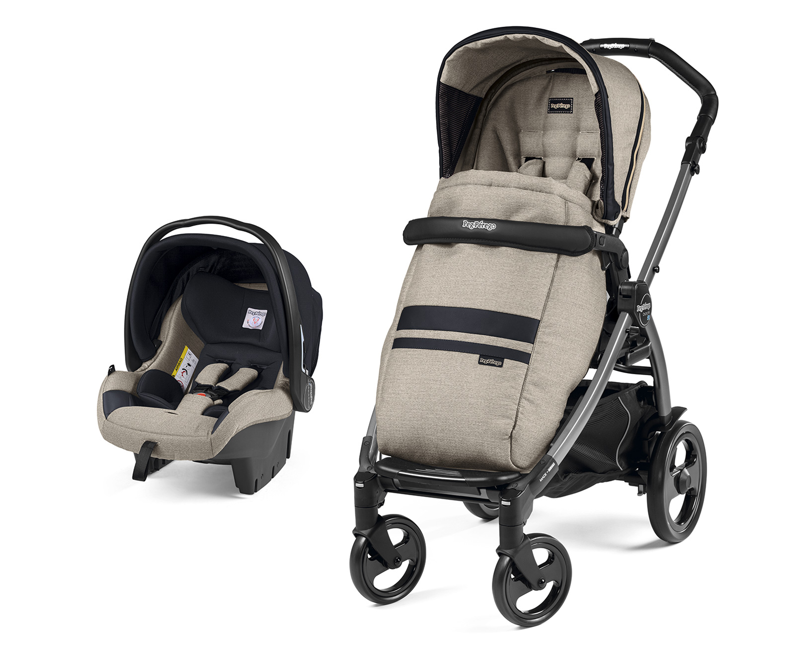 Прогулочная коляска Peg Perego Book 51 SL Luxe Ecru
