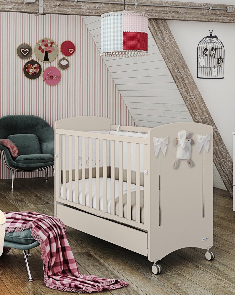 Детская кроватка Micuna DouDou Relax 120х60 Sand