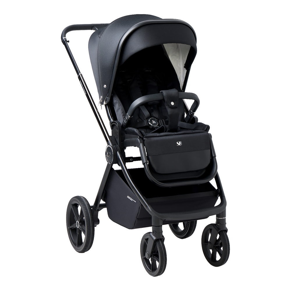 Прогулочная коляска Sweet Baby Elegante Chrome Black