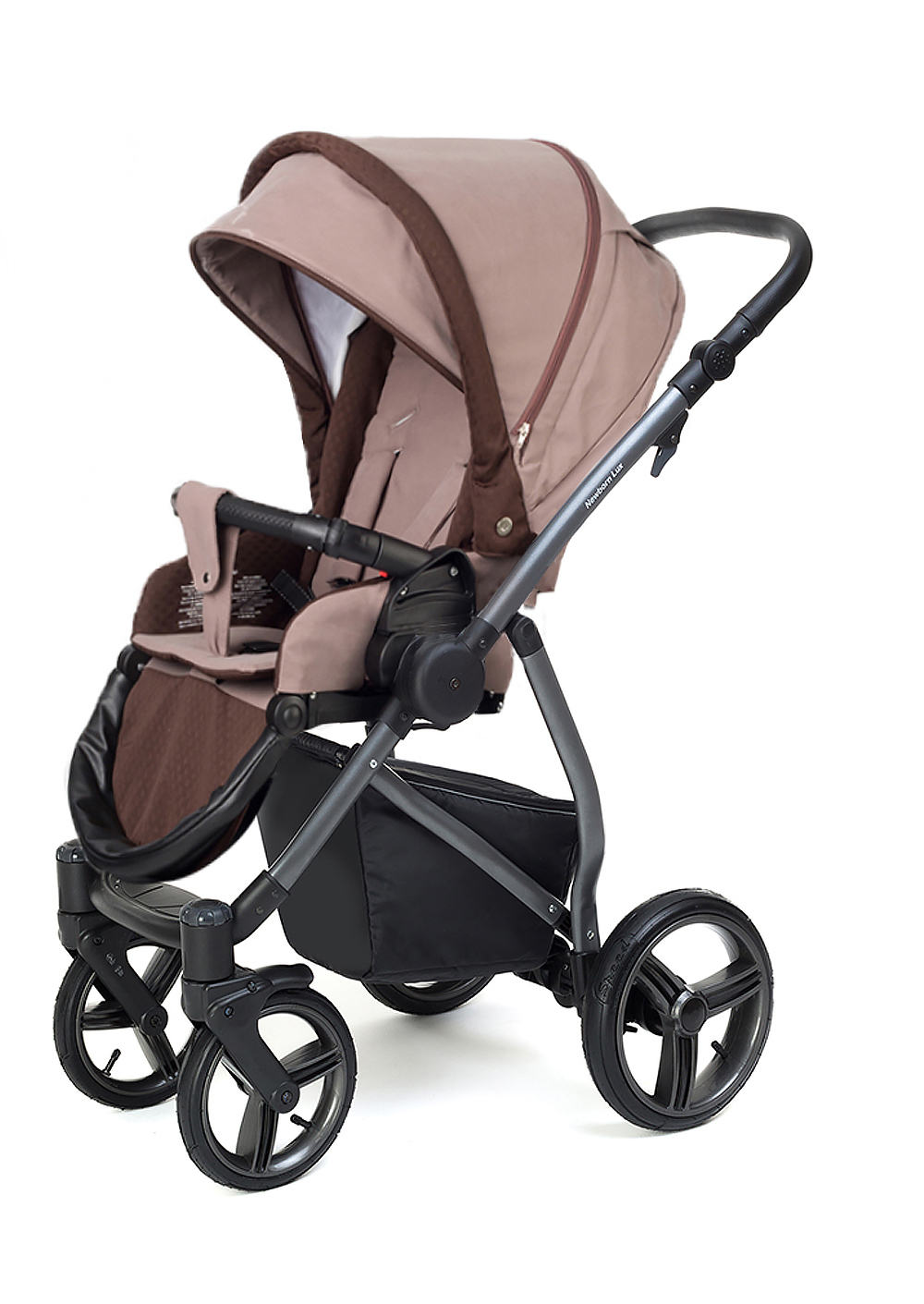Прогулочная коляска Esspero Newborn Lux (шасси Graphite) Luna