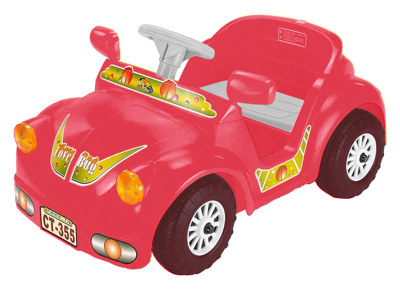 Chien Ti 355R Love Bug Красный
