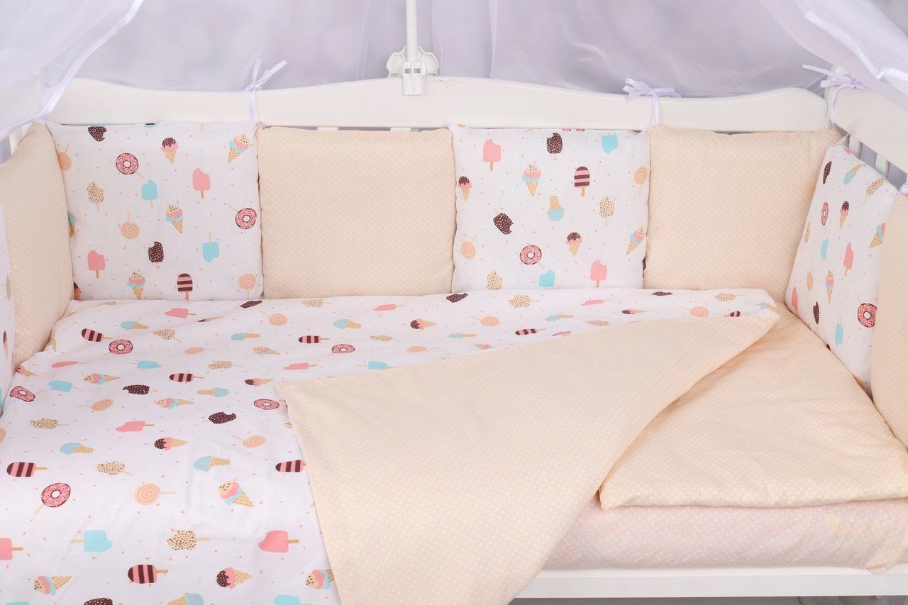 Комплект в кроватку 3 предмета AmaroBaby Baby Boom Эскимо