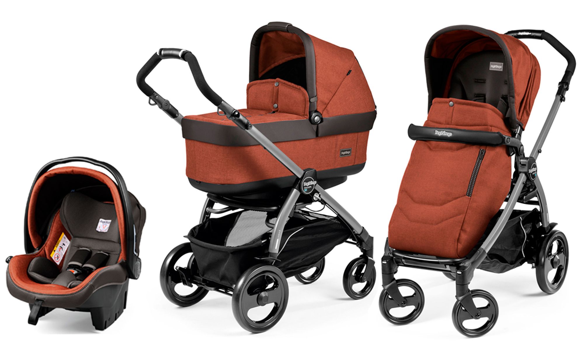 Peg-Perego Book 51 Set Modular POP UP Terracotta