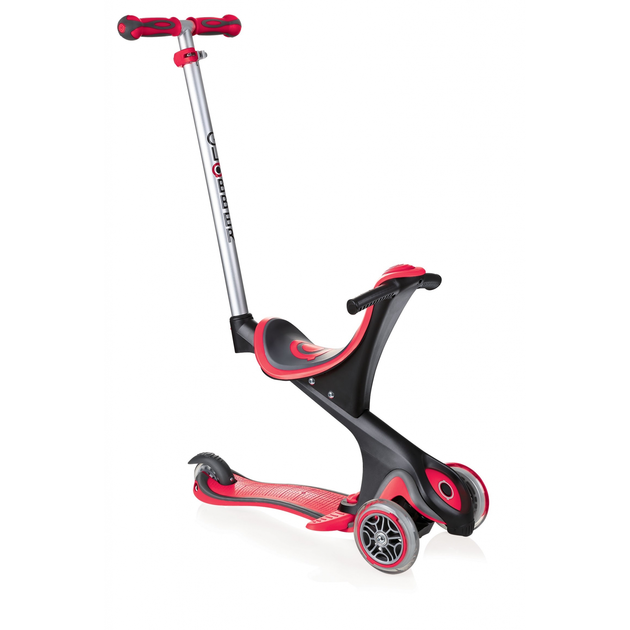 Самокат Globber EVO 5 in 1 красный
