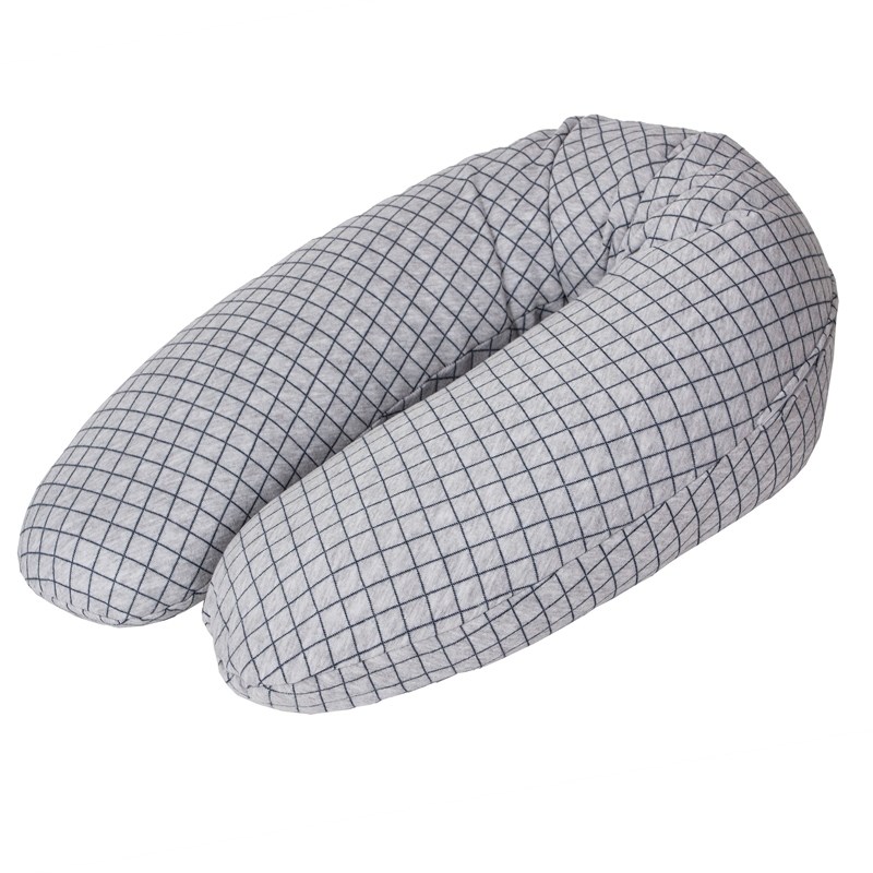 Подушка для кормления Ceba Baby CARO Flexi трикотаж Dark blue-grey