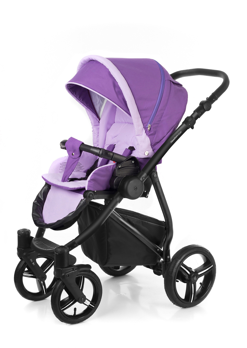 Прогулочная коляска Esspero Newborn Lux (шасси Black) Iris