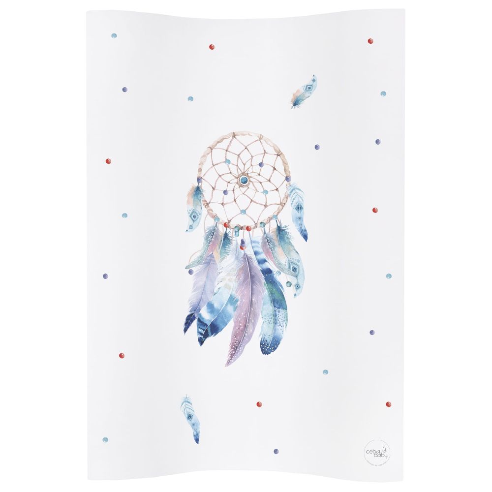 Пеленальный матрасик Ceba Baby W-104, 70 см мягкий без изголовья Sueno W-104-101-557