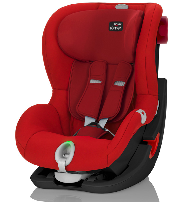 Автокресло Britax Römer King II LS Black Series Flame Red
