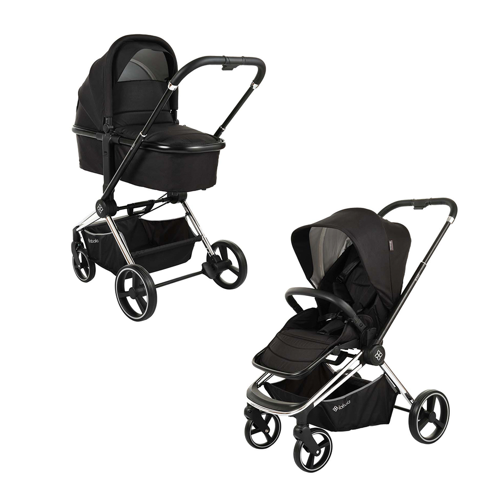 Коляска 2 в 1 Labala Raiz Lite Black (02BLA)