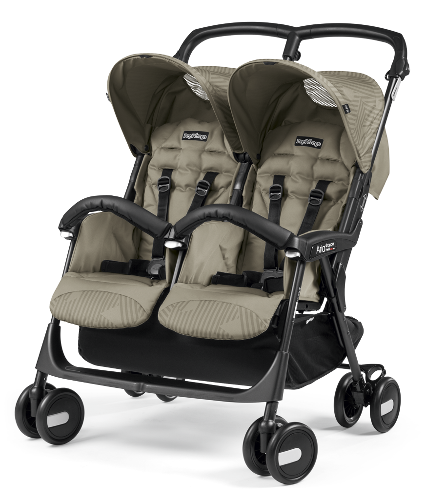 Peg-Perego Aria Shopper Twin Geo Beige (2 накидки)