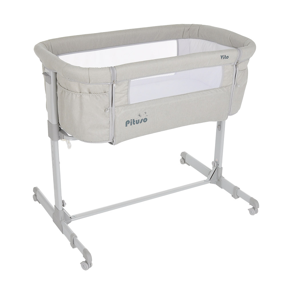Колыбель Pituso Vito Light Grey
