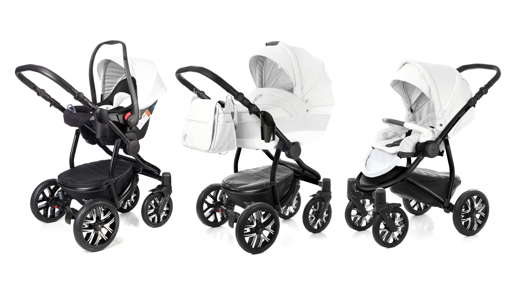 Коляска 3 в 1 Esspero Grand Discovery (шасси Black) Argtic leatherette
