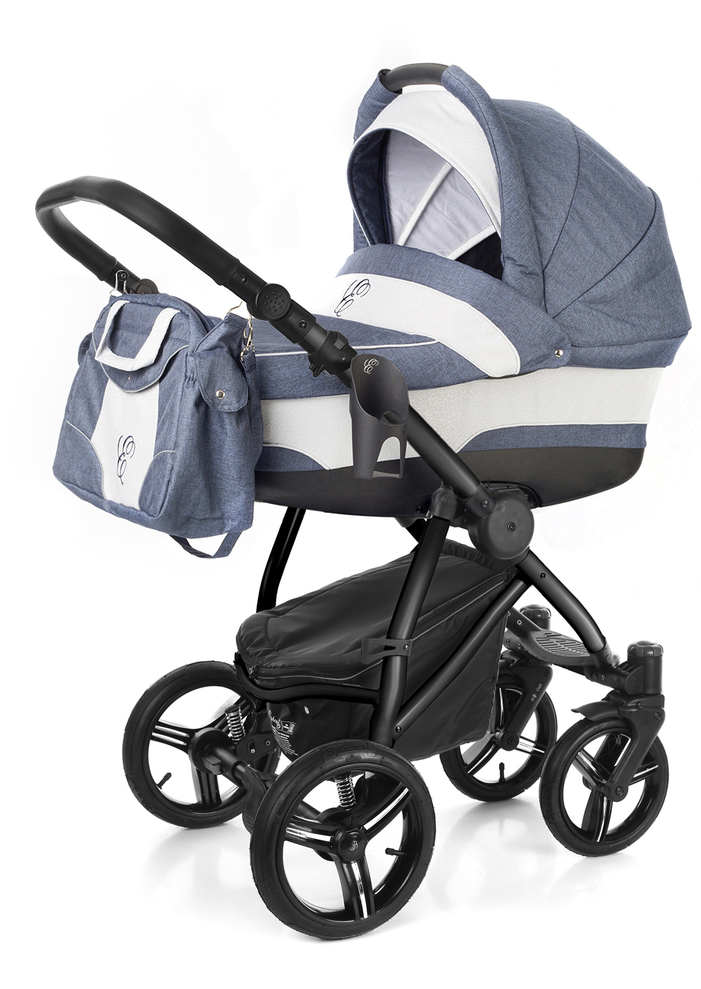 Коляска для новорожденных Esspero Newborn Lux (шасси Black) Lena