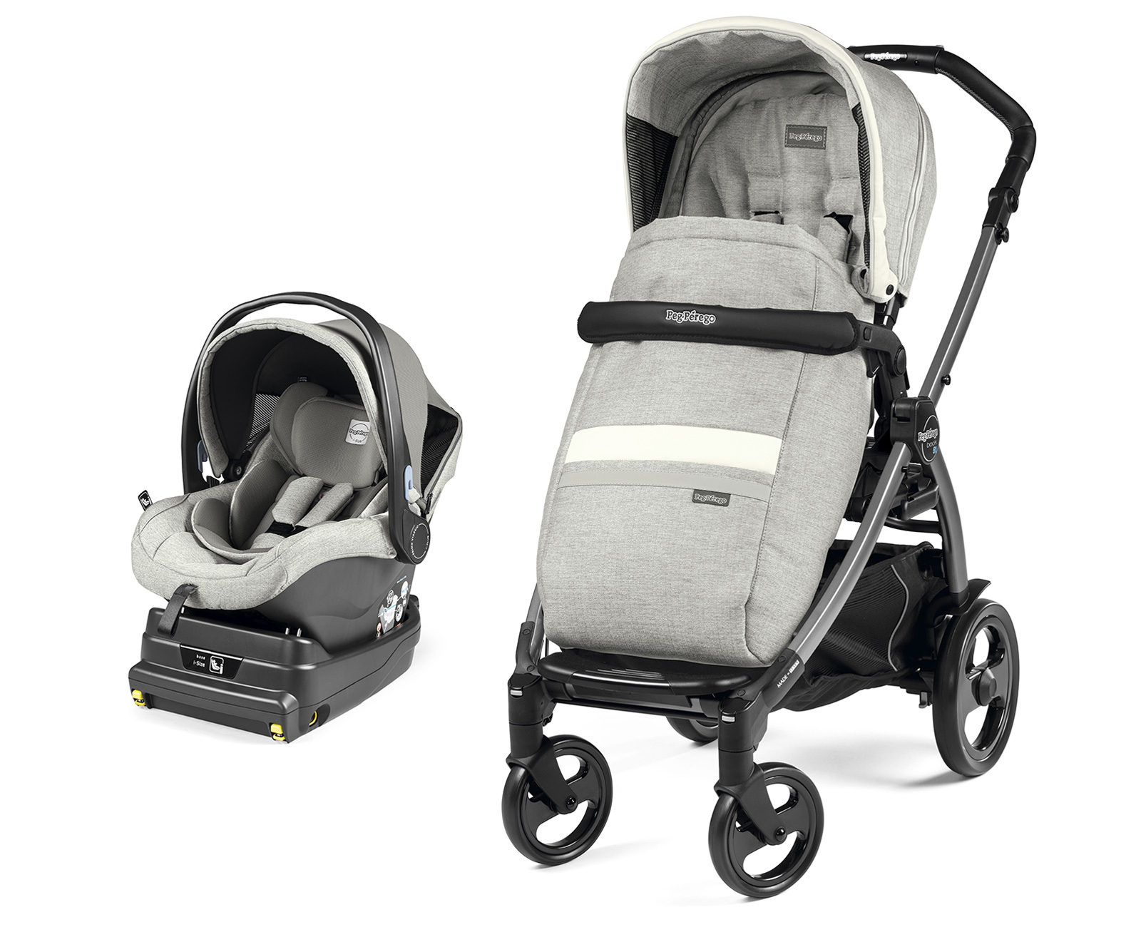 Прогулочная коляска Peg Perego Book 51 I-Size Luxe Pure